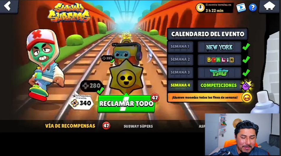 Esta fue mi 2da apertura de cajas subway surfers fueron 7 o 8 cajas y es lo mejor que me paso pronto ese video en youtube
 youtu.be/t8Kyi8d5clc?si…
#brawlstars #supercell #gamer #games #game