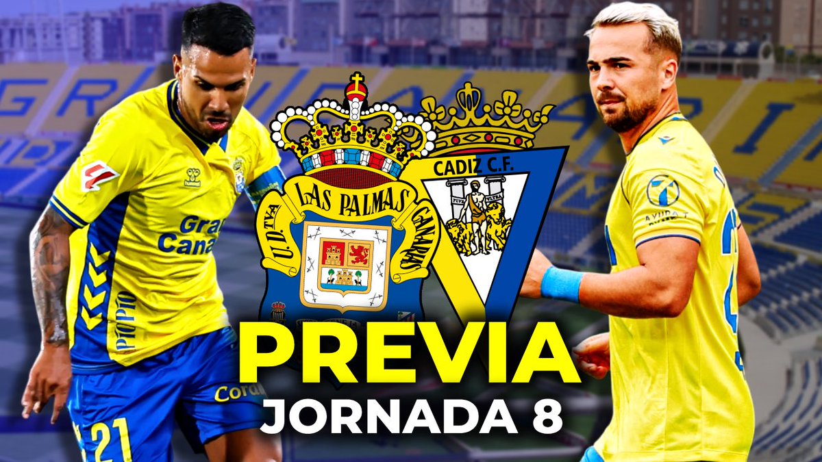 🆕¡𝐍𝐔𝐄𝐕𝐎 𝐕𝐈́𝐃𝐄𝐎 en YT!

🟡 La PREVIA del UD LAS PALMAS - CÁDIZ CF con <a href="/luuisquintana/">Luis Quintana</a> de <a href="/SerDeportivosLP/">Ser Deportivos LP</a> 

❓¿Cómo llega la UD Las Palmas?

⚠️ Bajas importantes en el cuadro canario

🔎 Nombres propios del partido

❤️¡Se agradece un RT!

📹Vídeo: youtu.be/DKvy6kwsKd4?si…