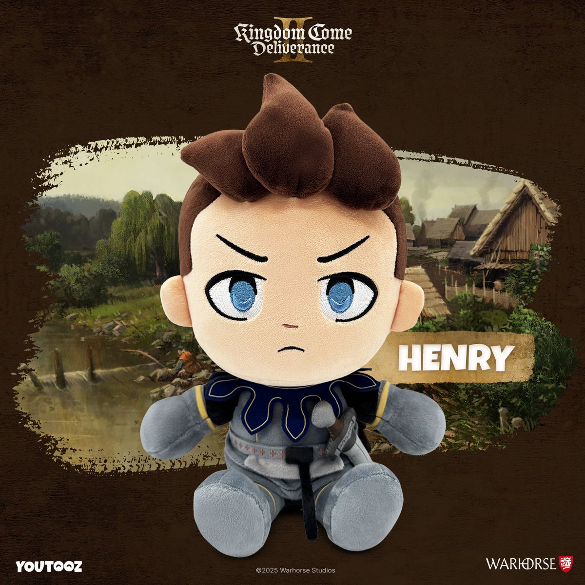 KingdomComeRPG's tweet image. No matter who you love, everyone deserves a cuddle. Henry, Hans, and Mutt plushies are coming on October 10th!
#KCD2 #YouToozCollectible