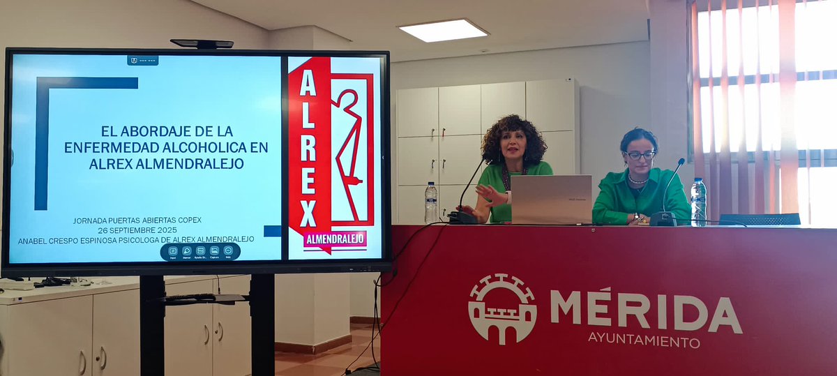 CopExtremadura's tweet image. ✨ Celebrada la Jornada “Psicología de la Intervención Social”, organizada por el #COPEX.

🙏 Gracias a ALREX, @feafextremadura, @TrianguloExt, @MargenesyVinc, @up_aupex , @MeridaPlen12078, @ayto_merida y @sepad_extremadura por su valiosa colaboración💙