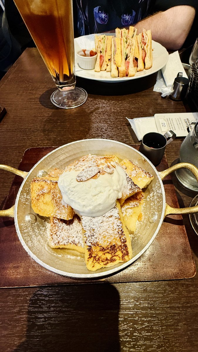 星乃珈琲店のフレンチトーストおいしかった！
また行きたい🥳