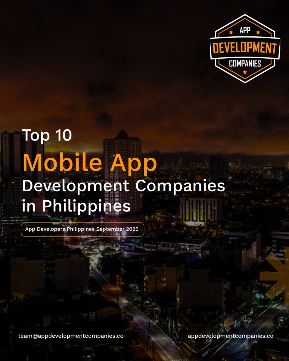 AppDevFirms's tweet image. 📱 From startups to enterprises, these are the Top 10 Mobile App Developers in the Philippines driving innovation &amp;amp; growth. 🌍✨

#AppDevelopers #PhilippinesTech #DigitalTransformation #FutureOfTech #appdevfirm