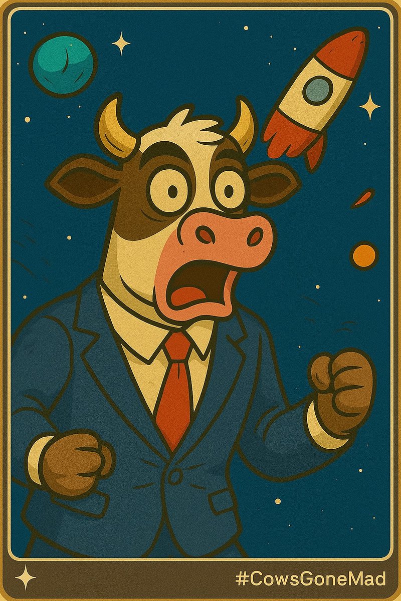 dope_palmer's tweet image. This my entry @MooMooHub thank you 

#NFTContest #CowsGoneMad #CryptoArt #NFTCommunity