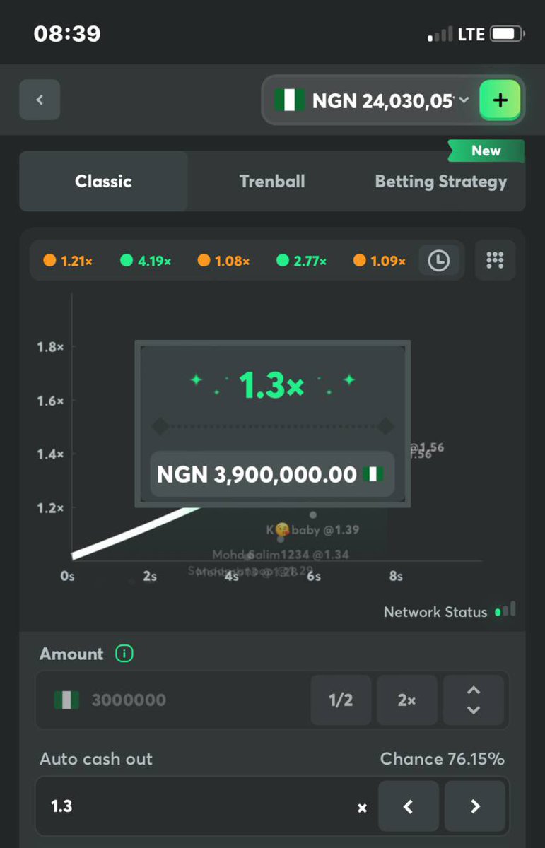 thepredictor001's tweet image. 08:39 AM CRASH CASINO SIGNAL
Morning Cash Out 🤑💰

#ThePredictor