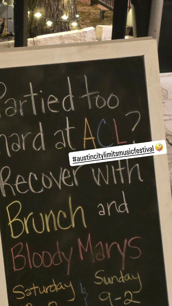 Austin City Limit Music Festival. 🤪