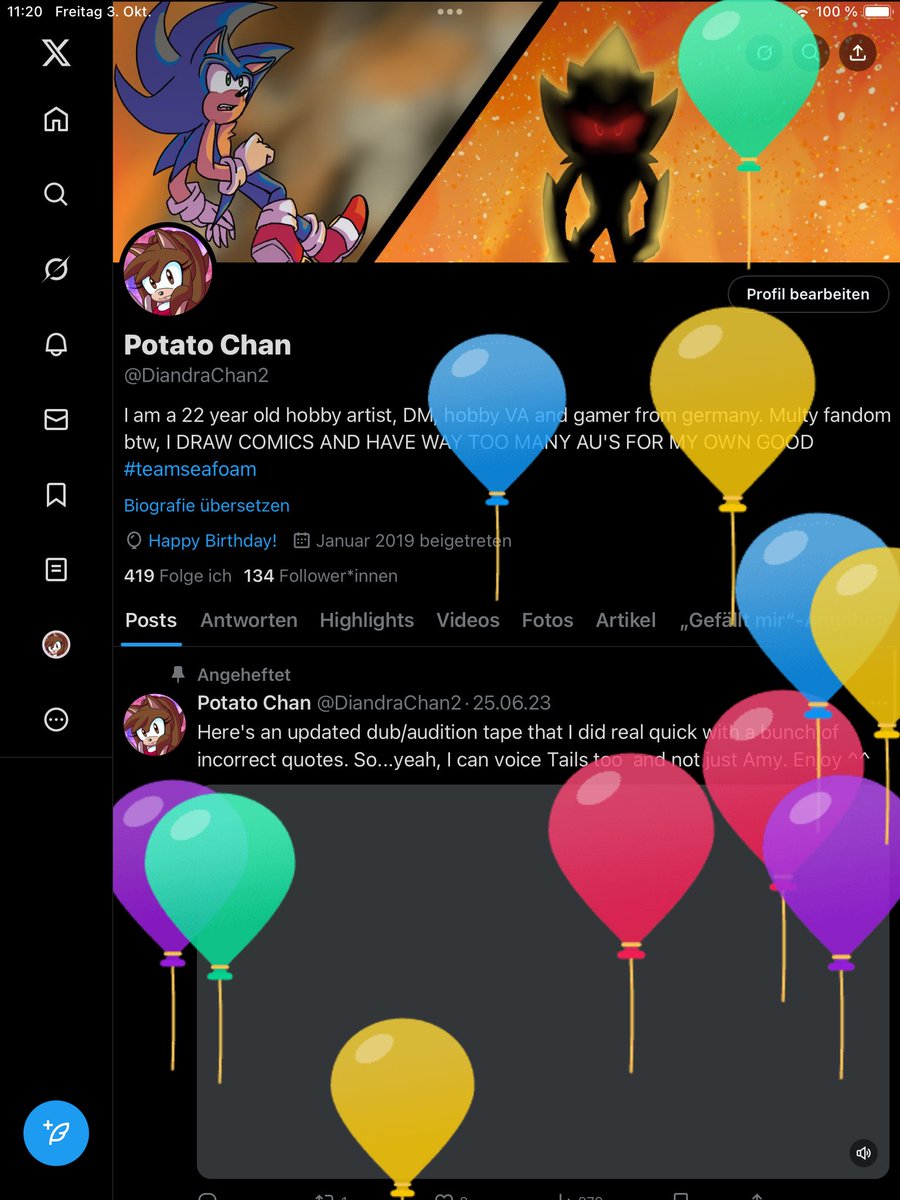 DiandraChan2's tweet photo. IT‘S BALLOON DAY!!! https://t.co/FqBJqn5ooy