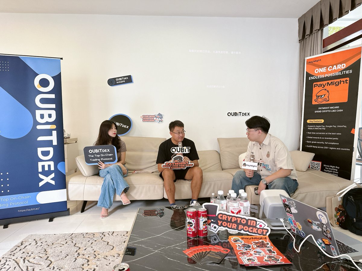 QuBitDEX's tweet image. 📢Trader’s Vortex VIP Meetup Recap

Our Trader’s Vortex VIP Meetup is buzzing with energy! The room is packed, connections are sparking, and DEX builders(eg.Aster, Lighter, Hyperliquld),  founders, KOLs, media, market maker and traders are diving deep into #Web3 trading and alpha…