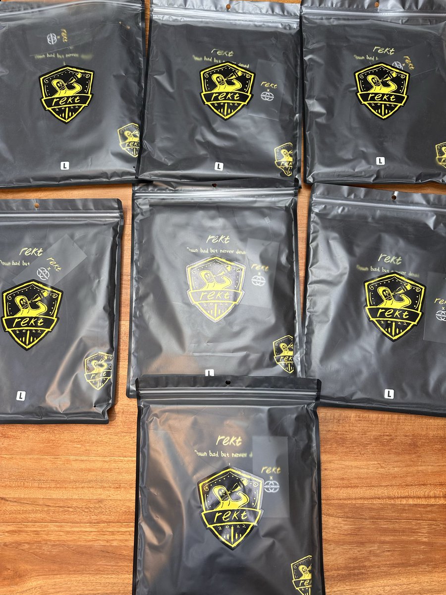 7 days per week being comfy 

$REKT