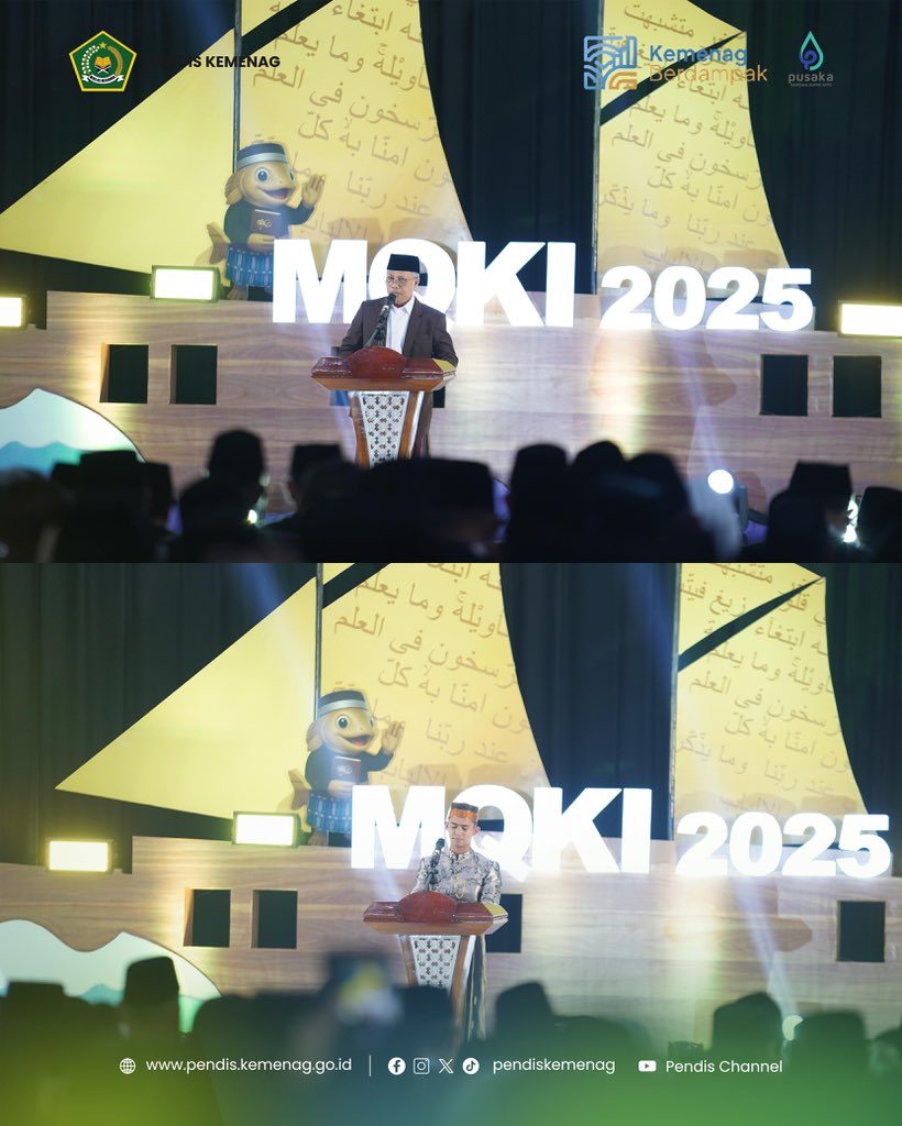 PendisKemenag's tweet photo. Pembukaan MQKI 2025 di Ponpes As’adiyah Wajo, Sulsel.
Mari kobarkan semangat keilmuan santri! ✨

#MQKI2025 #PendisKemenag #KemenagBerdampak https://t.co/3kWQYU9dyK