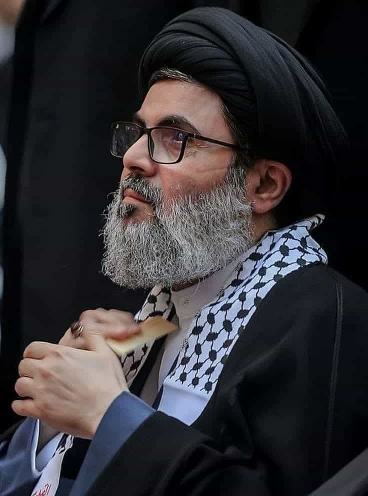 في خطابه الذي كان يعده بعد استشهاد شهيد الأمة السيد حسن نصر الله (رض)، كتب أمين عام حزب الله الشهيد السيد هاشم صفي الدين (رض): "إن حزننا عميق ولا يوصف على فقدنا لقائدنا وسيدنا وملهمنا أميننا العام سماحة السيد حسن نصر الله(رض) الذي قاد هذه المسيرة المباركة والمنتصرة والتي حققت