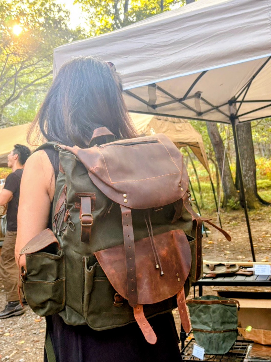 再値下げ⭐︎！FIELD GEAR BACKPACK オリーブ色 リュック・バックパック（条件：グリーン系、2ページ目