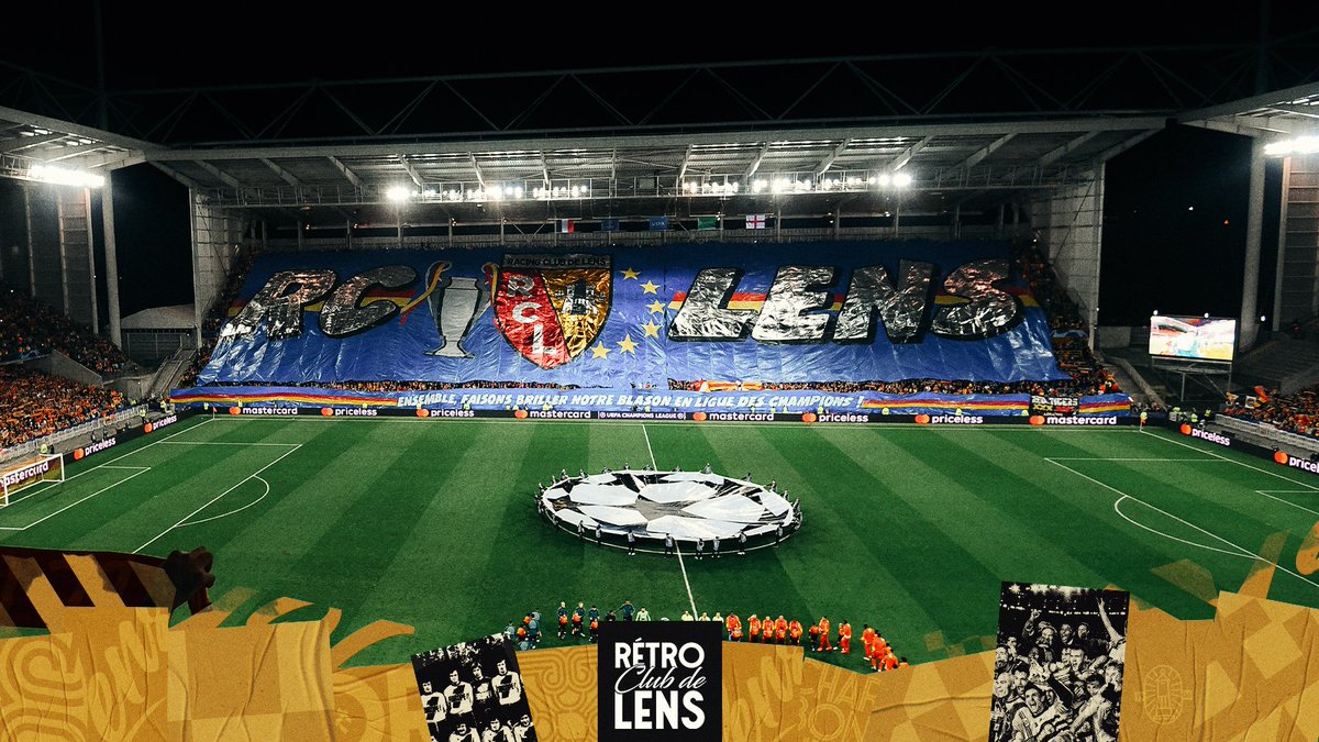 RCLens's tweet image. 𝟑 𝐨𝐜𝐭𝐨𝐛𝐫𝐞 𝟐𝟎𝟐𝟑. 🔙

Pour les retrouvailles entre le stade Bollaert-Delelis et la @ChampionsLeague 21 ans plus tard, le Racing renverse Arsenal, vice-champion d'Angleterre, grâce à des reprises d'Adrien Thomasson et Elye Wahi (2-1). 

#120ans #𝙍𝙚́𝙩𝙧𝙤ClubDeLens 🎞