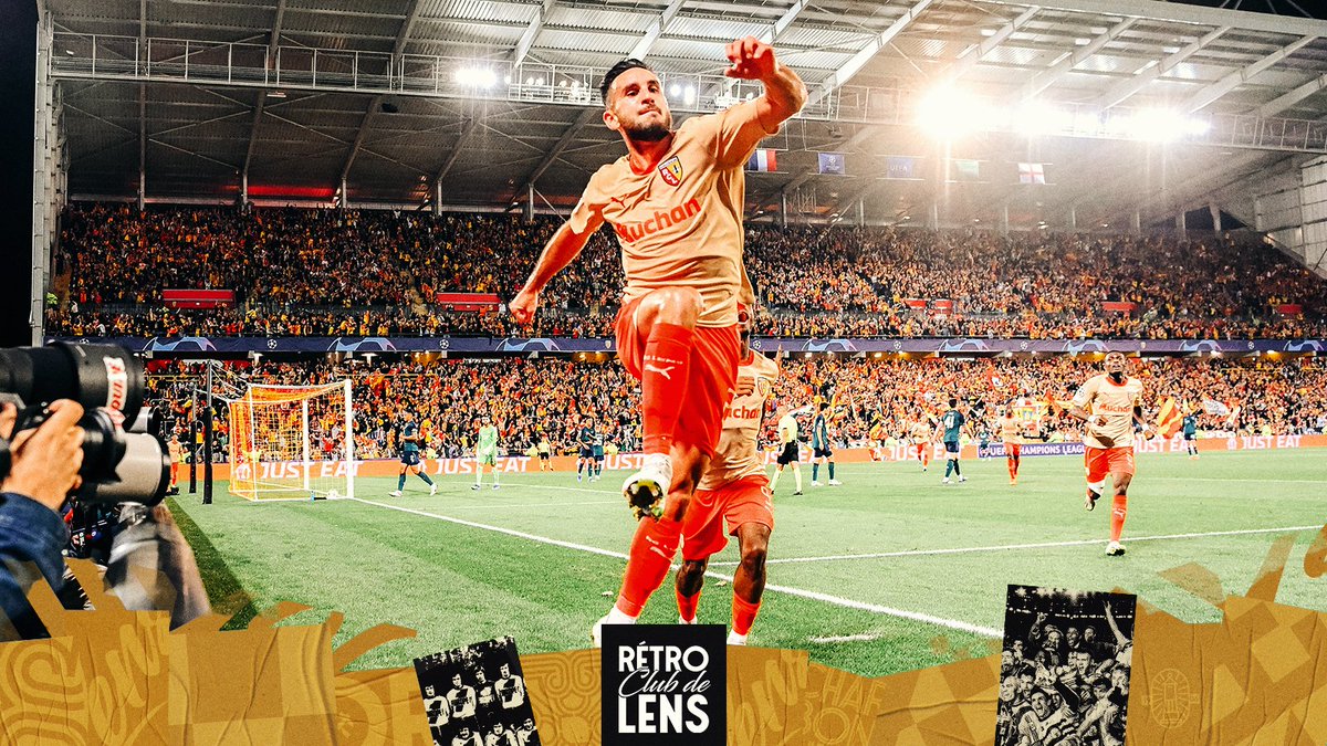 RCLens's tweet image. 𝟑 𝐨𝐜𝐭𝐨𝐛𝐫𝐞 𝟐𝟎𝟐𝟑. 🔙

Pour les retrouvailles entre le stade Bollaert-Delelis et la @ChampionsLeague 21 ans plus tard, le Racing renverse Arsenal, vice-champion d'Angleterre, grâce à des reprises d'Adrien Thomasson et Elye Wahi (2-1). 

#120ans #𝙍𝙚́𝙩𝙧𝙤ClubDeLens 🎞