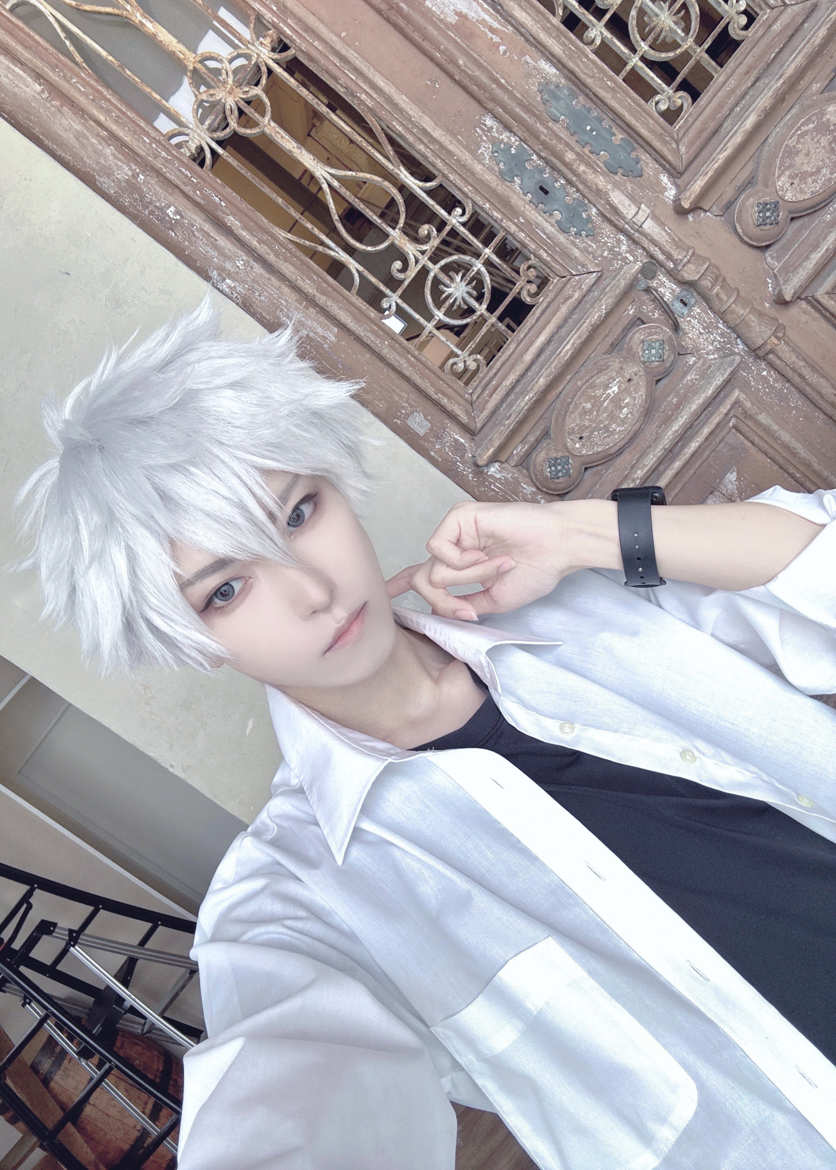 セット済みウィッグ　時光代理人　ヒカル　陸光　コスプレ セット済みウィッグ 時光代理人 ヒカル 陸光 コスプレ