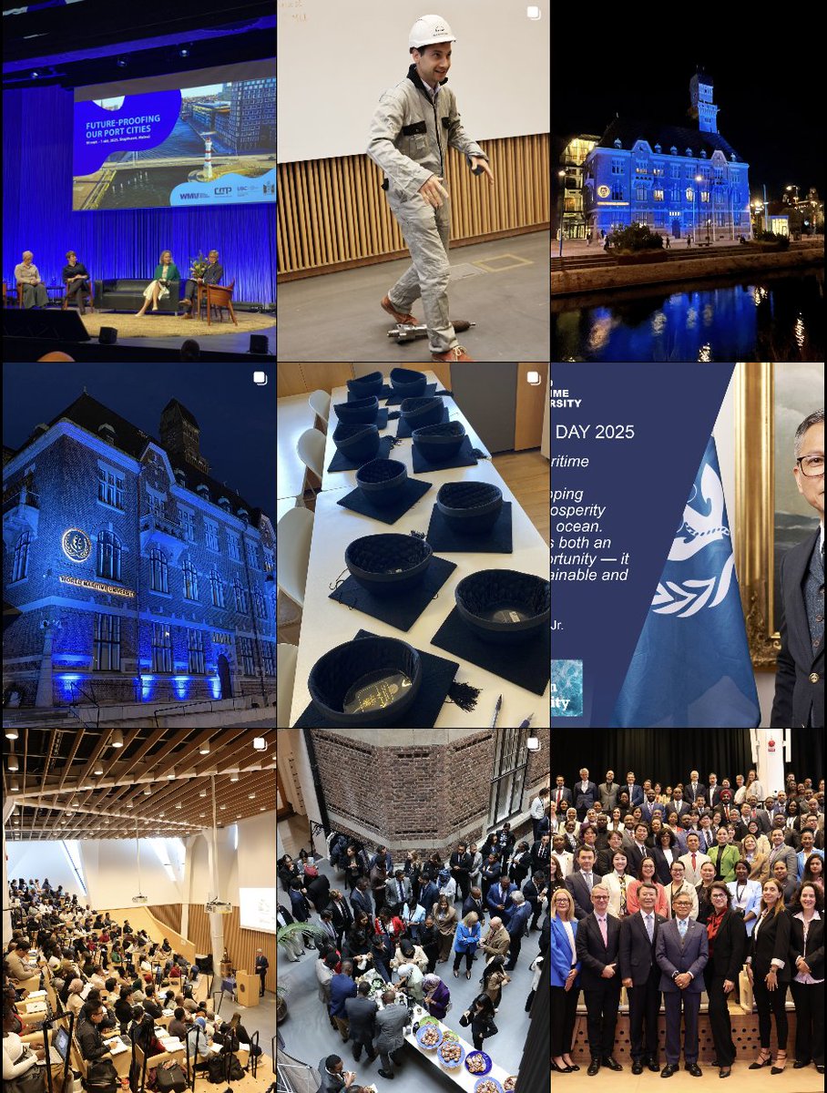 WMUHQ's tweet photo. 🚢 WMU has dropped anchor on Instagram! ⚓️Follow us as we share stories from our community, highlight our research and impact, and celebrate the diverse voices that make WMU unique: https://t.co/0FZNxW7RMA #WMUHQ #InstagramLaunch #Maritime #University
@IMOHQ https://t.co/hK36HaADtQ