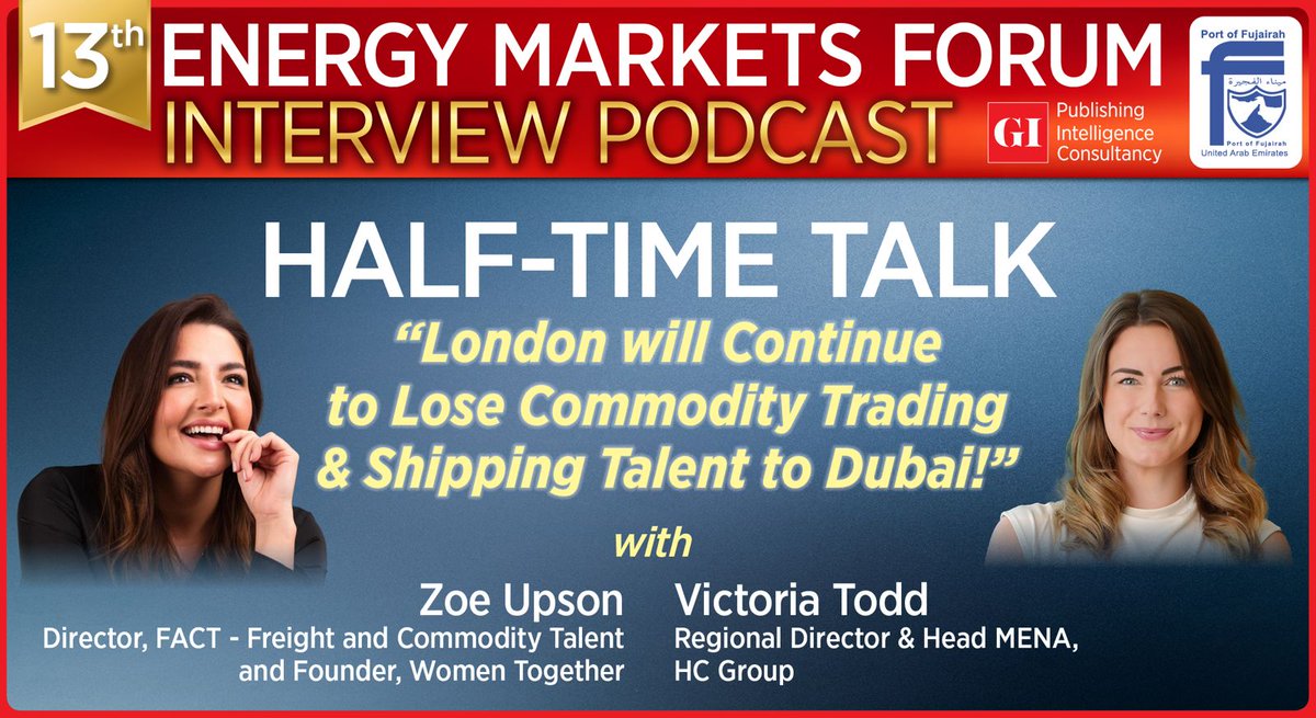 gulf_intel's tweet image. ‘For certain roles, the oil trading market is actually becoming quite long on talent.’
Click here to watch full interview: youtube.com/watch?v=9kGRJv…
@ZoeUpson #OilTrading #EnergyMarkets #CommodityTrading #MarketInsights #EnergyTransition #GlobalEnergy #OilAndGas #TradingTalent