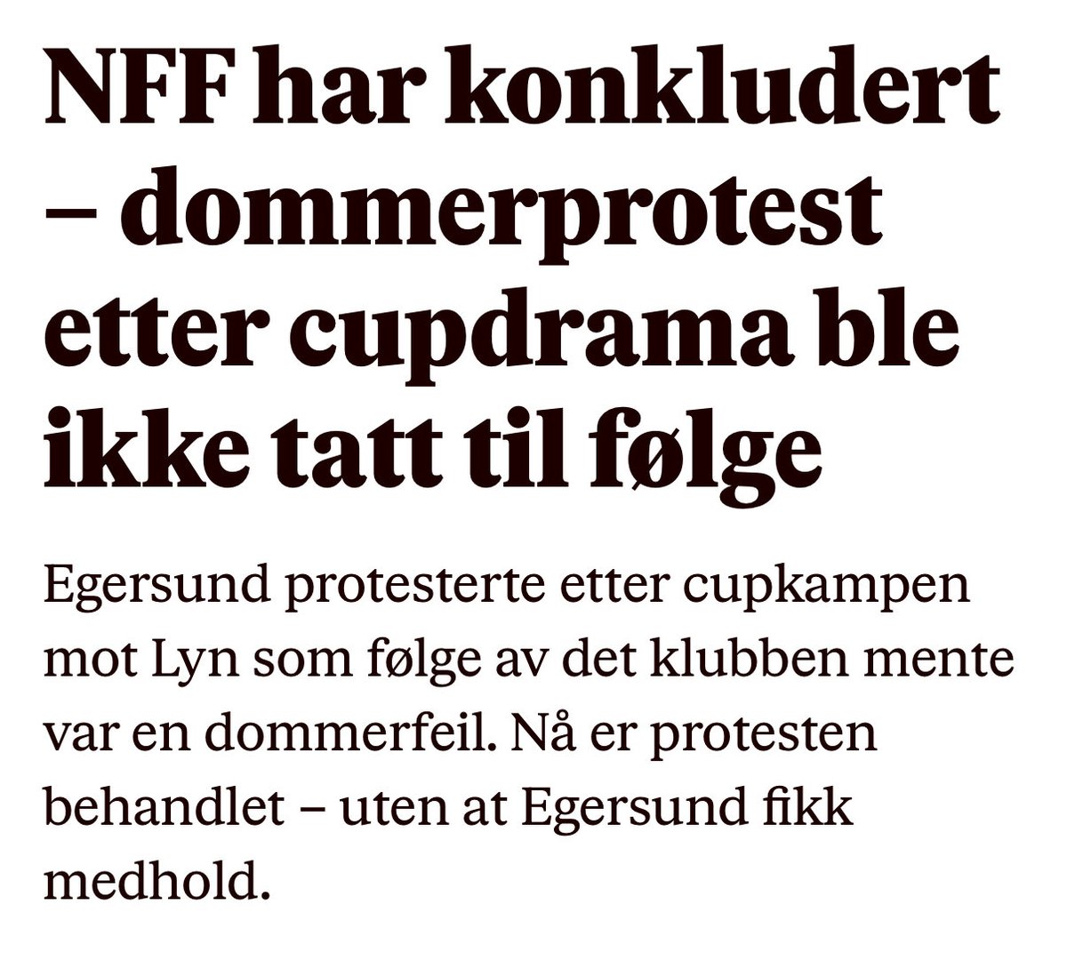 Slik blir det når man er dommer, jury og bøddel. Da tar man aldri feil. 

Legg ned sjappa, og bygg opp på nytt.