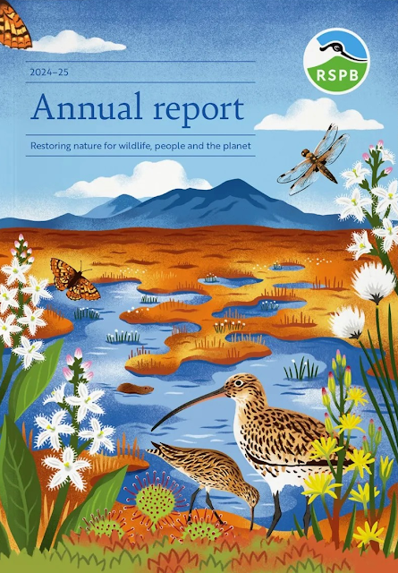 RSPB  reveals record annual income of £195-million.

Report at:
thewryneck.blogspot.com