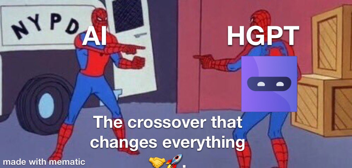 janejune2020's tweet image. The crossover that changes everything 🤝🚀
AI meets #HyperGPT $HGPT @hypergpt #HGPTarmy #HGPTshillarmy