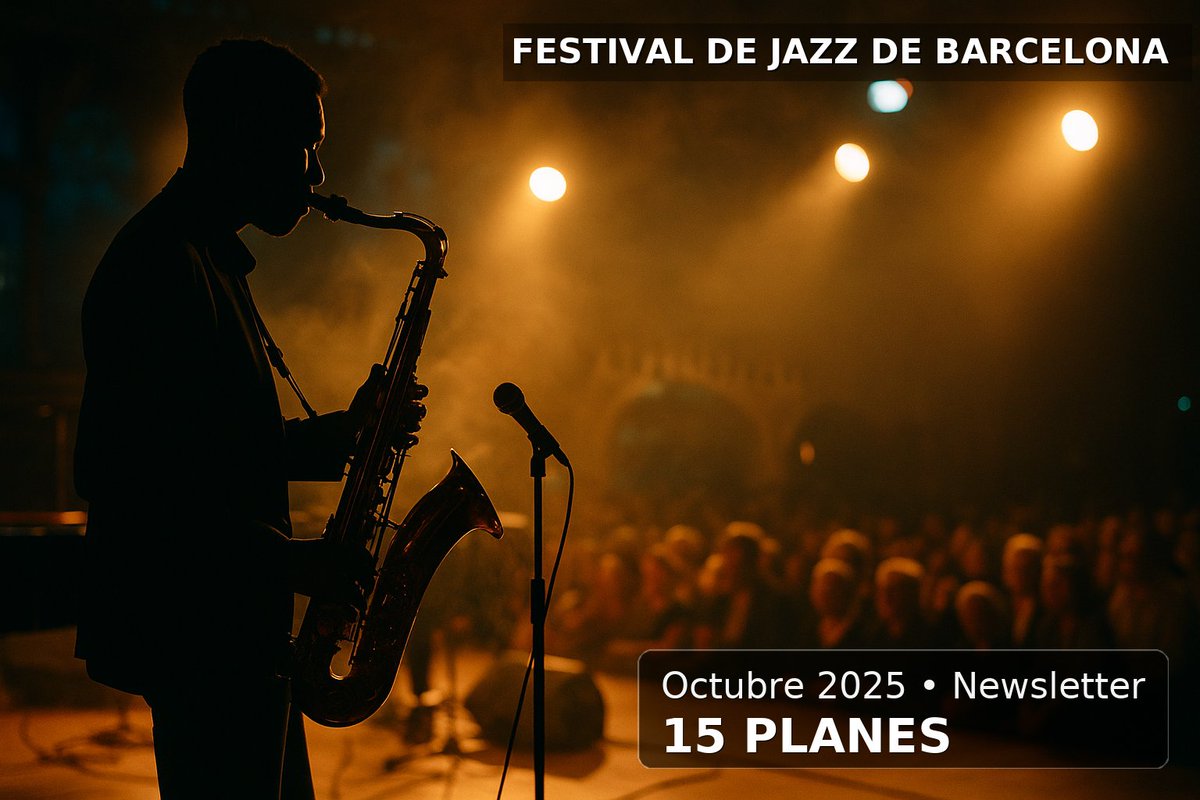 15 planes para octubre en Barcelona: música, gastronomía, arte y eventos al aire libre: 👉 webarcelona.net/es/newsletter/… #Barcelona #AgendaBCN