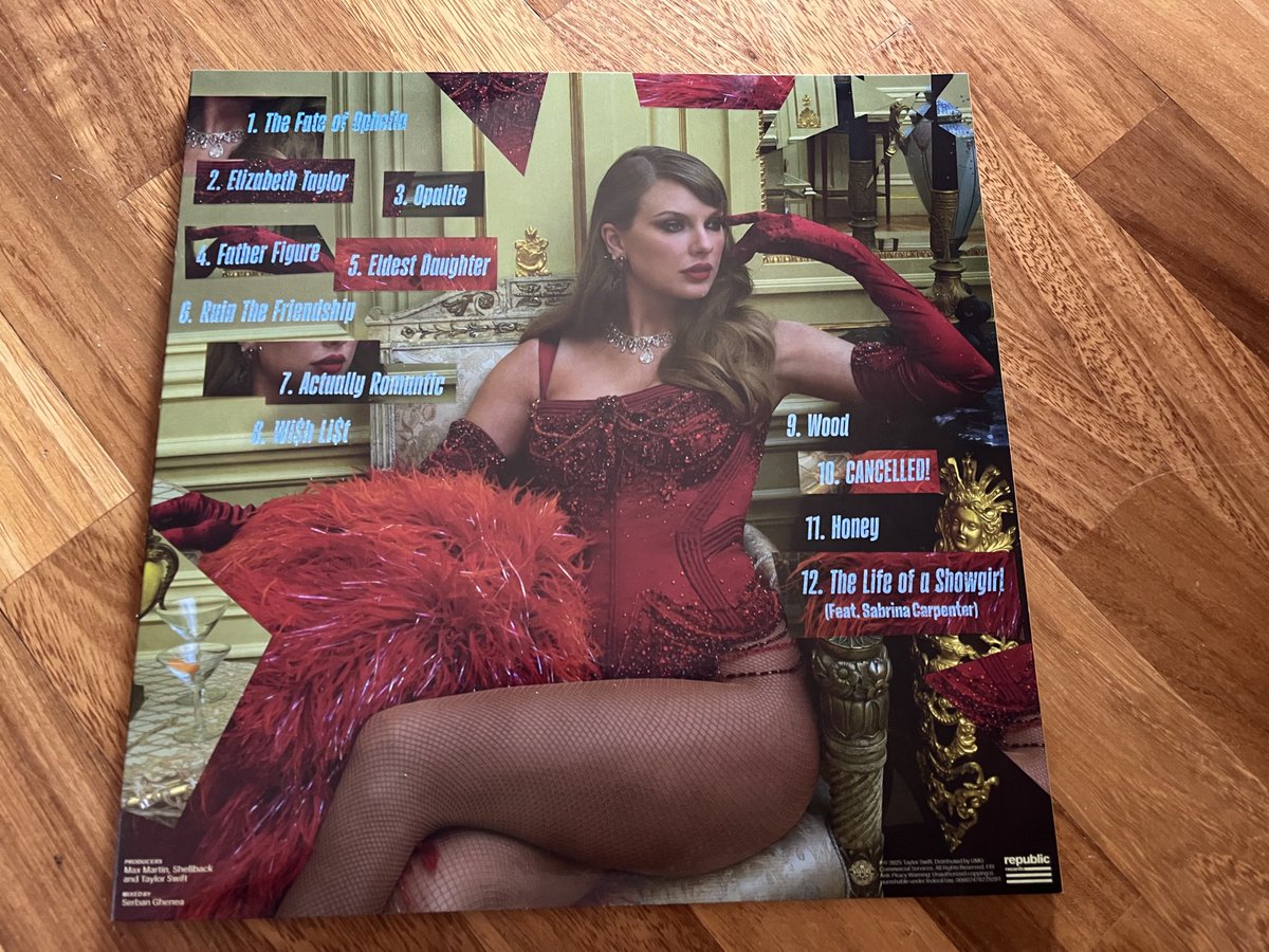 gio ⸆⸉ the showgirl tweet media