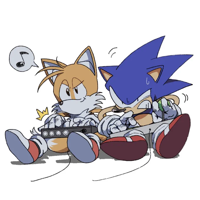 昨日の絵清書した 最近格ゲーがアツい