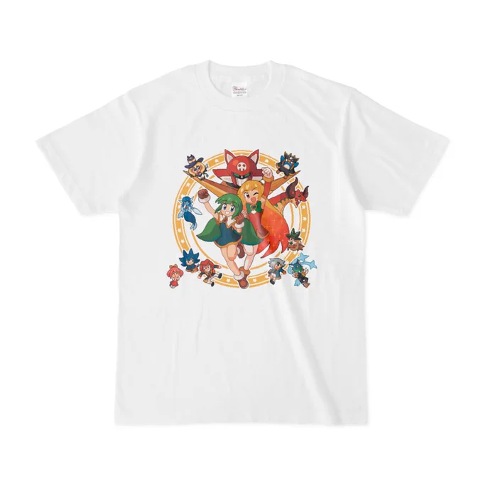 #ココロクローバー Tシャツのご要望いただいたのでBoothに通常とレディースでメインビジュアルそれぞれ系4点を用意しました! イメージ違ったらコメントください!別途用意します! Factoryは結構Tシャツのバリエーションあるので