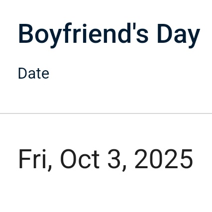 reljun's tweet image. the date                                                  my date