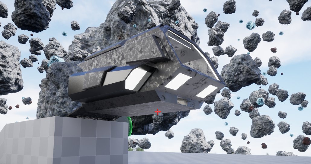 SaraganGames's tweet photo. so my game playtest is available and I am already working hard on the next update, replacing the mining drone with a brand new mining POD you can actually get in and fly around in. Still needs a bit of work but well under way https://t.co/s27AXqHjkJ