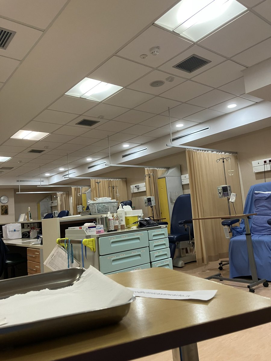 Oggi siamo alla quinta infusione di monoclonali, esami perfetti…me ne mancano ancora tre. 💪🏻💪🏻