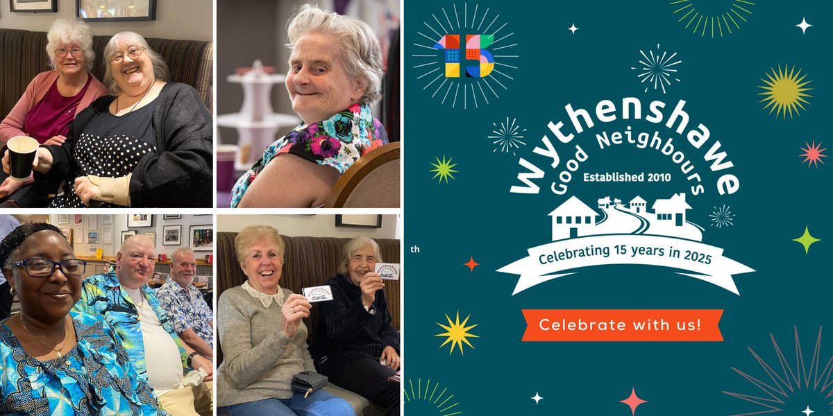 🎉We are celebrating 15 years of Wythenshawe Good Neighbours! You can read all about it - memorable milestones, developments, achievements, impacts, and what's coming up next - in our October Newsletter here: bit.ly/3KwLQGH🎊
<a href="/MCCWythenshawe/">MCC Wythenshawe</a> #CommunitySupport #ageingwell
