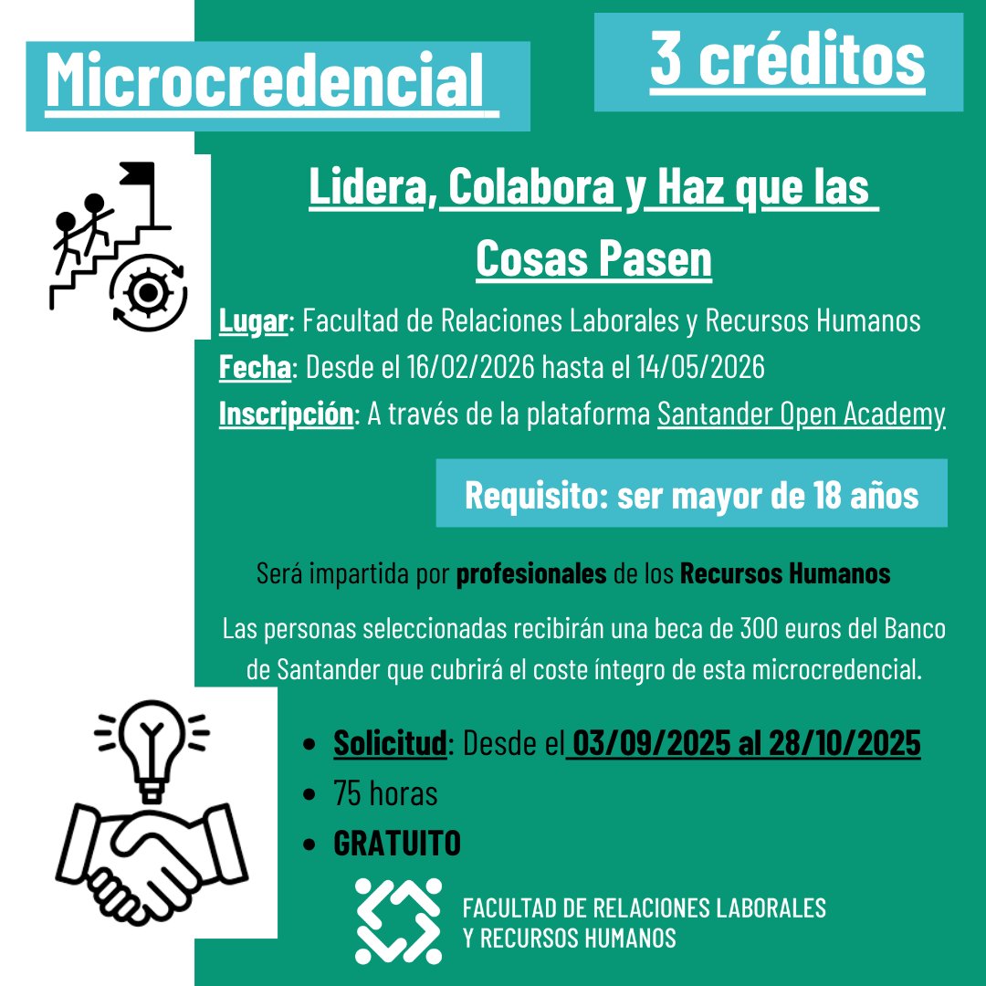 Fac. Relaciones Laborales y Recursos Humanos tweet media