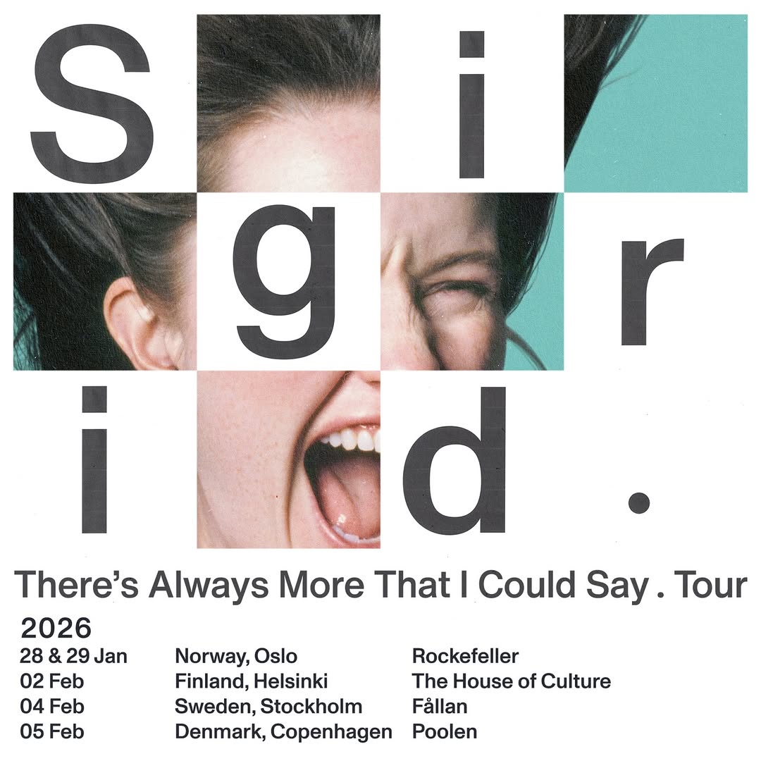 tickets for the Nordic leg of the TAMTICS tour are live right now via my website and via the link in my bio! get it while it’s hot 😘 it’ll be fun, it’ll be joyful - it’ll be a whole new album to play, and it will! be! cozy! 😍 see you oh so soon!

sigrid.tix.to/scandionsale