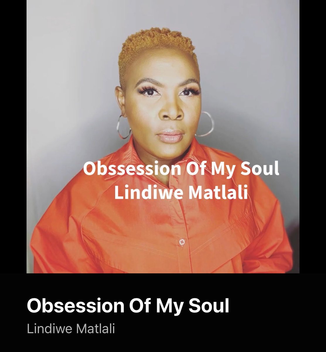 LindiweMatlali's tweet photo. New Song Drop 
Obsession of My Soul is my love ballad to God; raw, orchestral, and full of longing for His presence.🎶

If it stirs your heart, please like, share &amp; subscribe ; help me spread this sound of worship far and wide. 💛

🎧 Listen now: https://t.co/q5e4NDIvZn
#Worship https://t.co/ZBvF8NnxeG