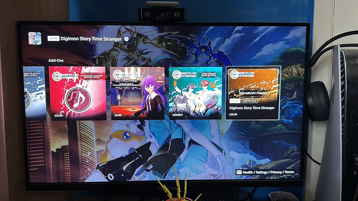 ash_steggles's tweet photo. @digimon_games Because on my PS5 it’s telling me to spend More money when I’ve already spent £170 on the collectors edition https://t.co/elqdII2DK3