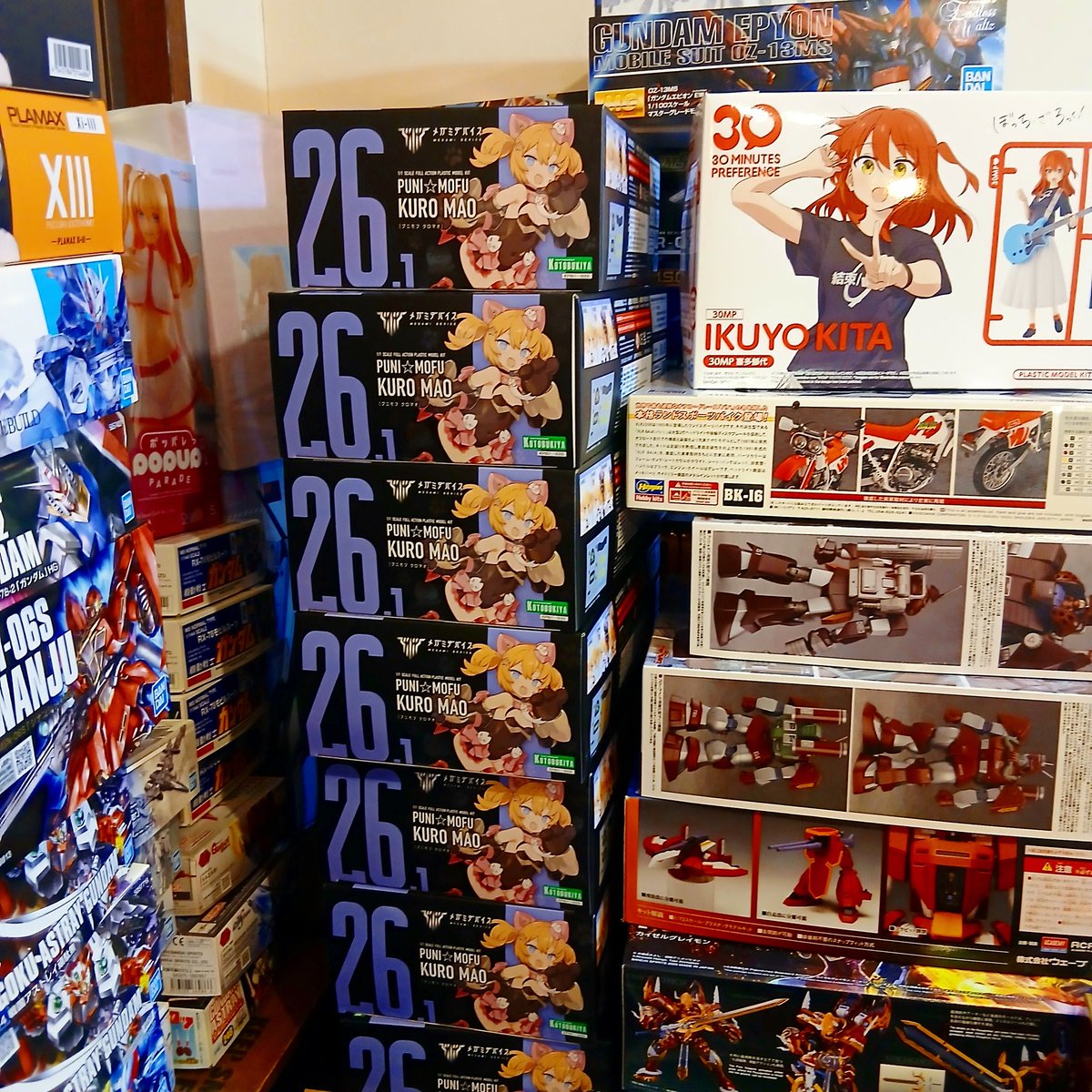 パイモア商品 まとめ売り こんばんは！ 金曜日は静かなほびっと営業中です😅 プニ☆モフ 黒マオ