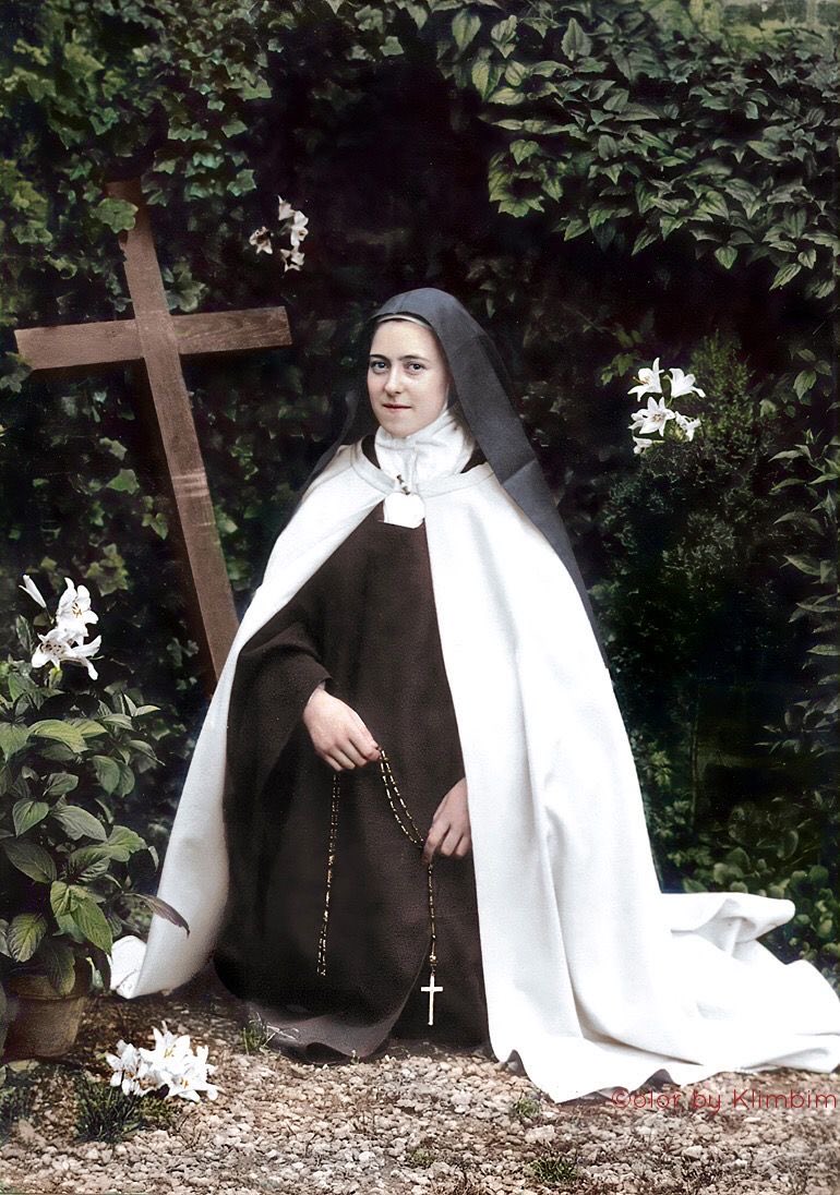"Miss no single opportunity of making some small sacrifice, here by a smiling look, there by a kindly word; always doing the smallest right and doing it all for love." - Saint Thérèse of Lisieux