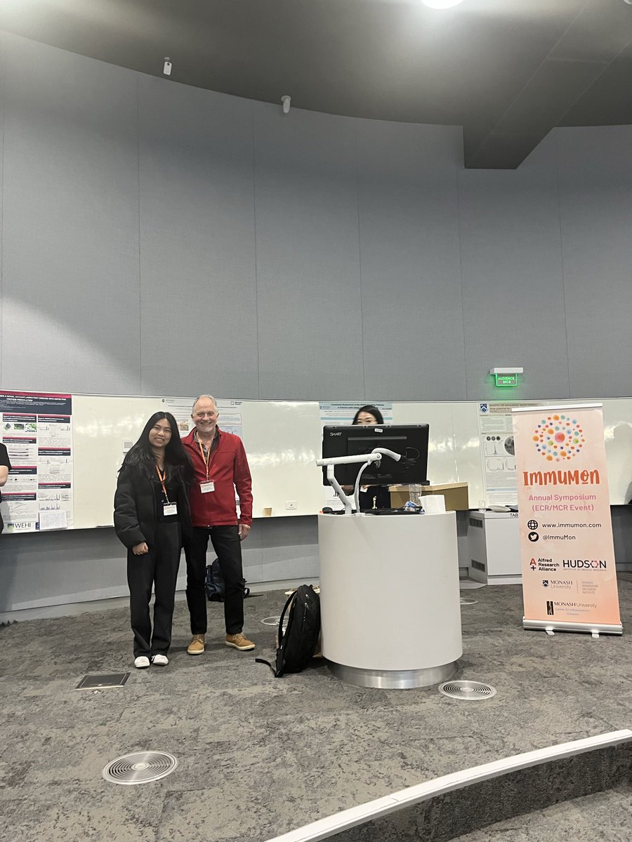 ImmuMon's tweet photo. 🎉 Congratulations to our poster prize winners!
🏆 Best Poster: Holly Fryer
🥈 Runner-up Posters: Amrita Choudhury &amp; Sharon Siew-Tu

Well done on showcasing such excellent research! 👏 https://t.co/EqZQ9ADPUU