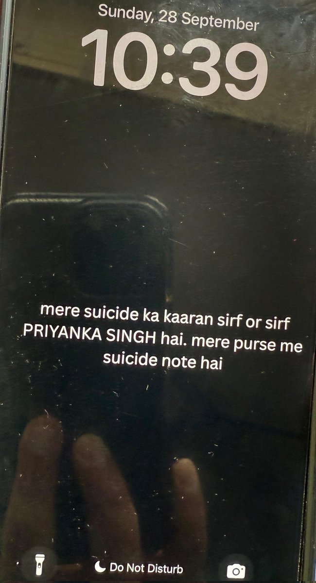 ANOTHER TOOK HIS LIFE BECAUSE OF #FALSE CASE

He was a 29-yr-old software engineer earning 7 figures.

🔸Met a girl on a matrimonial site, and I wanted to marry her.
🔸When he refused her advances after sensing lies, she threatened rape charges.
🔸He called the cops, yet he was
