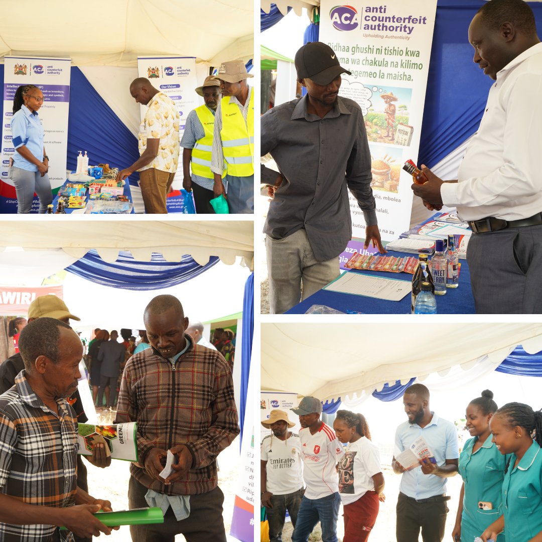 We are at the Agitech Grand Expo 2025 in Mutithi, Mwea–Kirinyaga! 
Visit our stand &amp; learn how to spot genuine seeds, fertilizers &amp; chemicals.