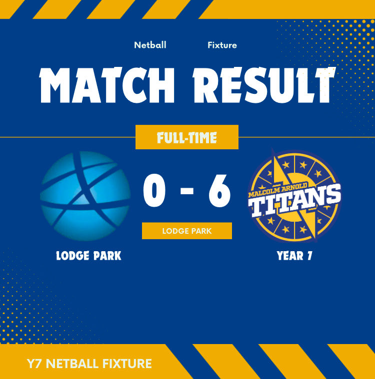 MAAcademySport's tweet image. An excellent result for our Year 7 Netball team in a fixture vs Lodge Park! Well done all! @DRETsport #teammaa
