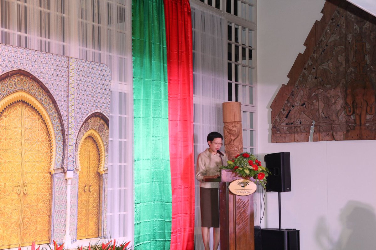 AmbMorBkk's tweet photo. From trade to culture, Morocco and Thailand continue to build bridges for a brighter, shared future. https://t.co/FnVP3qAJiW