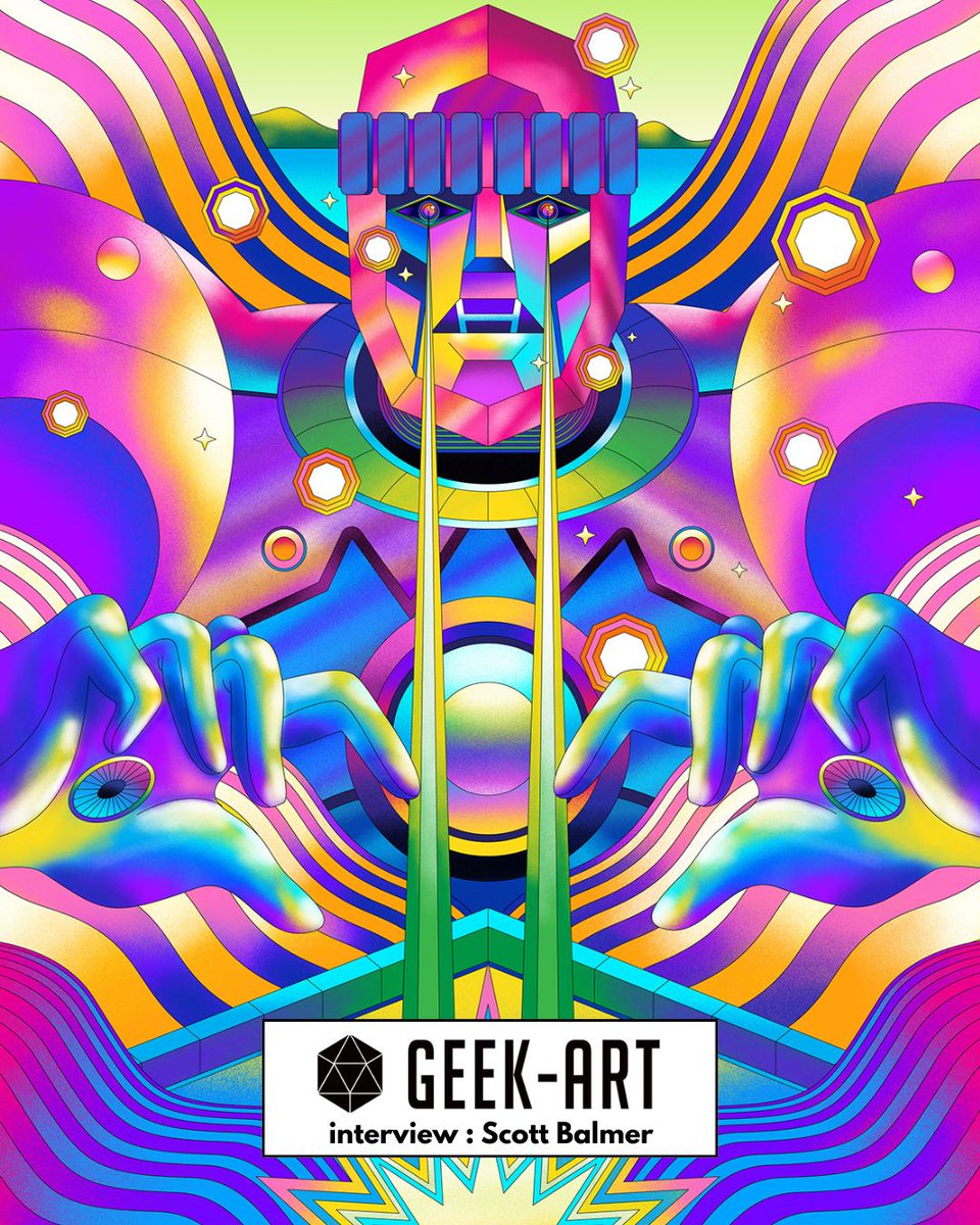 Thomas Olivri || Geek-Art (@geek_art) on Twitter photo 1/2 FR : Cette semaine, j’ai le plaisir de poser quelques questions à un graphiste illustrateur écossais dont l’univers minimaliste et pop m’a toujours fasciné ! Il s’agit de <a href="/scott_balmer/">Scott Balmer</a> : découvrez son univers dans la newsletter Geek-Art de ce vendredi. Lien en bio ! 1/2 FR : Cette semaine, j’ai le plaisir de poser quelques questions à un graphiste illustrateur écossais dont l’univers minimaliste et pop m’a toujours fasciné ! Il s’agit de <a href="/scott_balmer/">Scott Balmer</a> : découvrez son univers dans la newsletter Geek-Art de ce vendredi. Lien en bio !