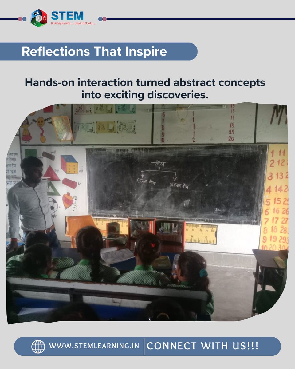 STEMLearning_IN's tweet image. Fun With Mirror!
Students at UMS Kanuadi explored light reflection using STEM Learning’s Funny Mirrors Model.
GIC Re’s CSR brings hands-on STEM to classrooms.
#CSRImpact #STEMLearning #GICRe