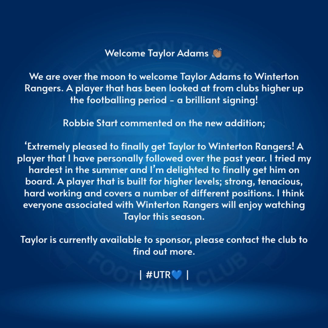 Winterton Rangers FC (@wintertonrfc) on Twitter photo 