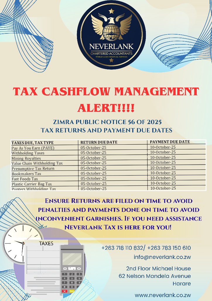 NeverlankC's tweet image. Take note for cashflow planning!