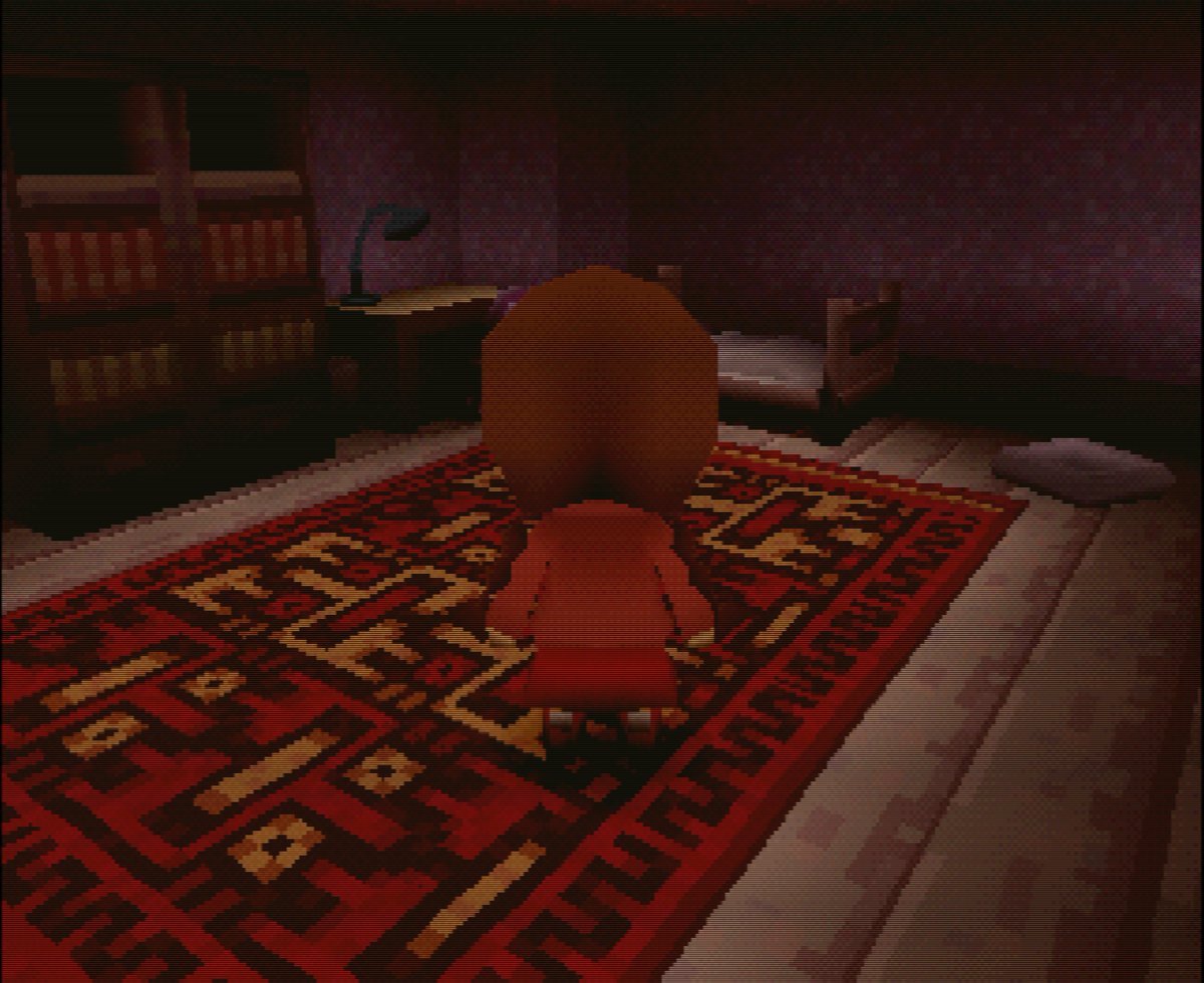 I once again want to say how much I love vertex colors.

You can just paint the lighting.

#ゆめにっき #yumenikki #ps1