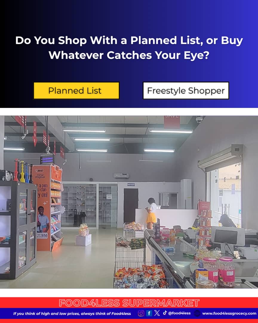 Food4lessS89068's tweet photo. Do you shop with a planned list, or buy whatever catches your eyes?

Planned List?

Or

Freestyle Shopper?

#Trend #Viral #Food4less #GlobalSumudFlotilla #Supermarket https://t.co/36FolDvqty