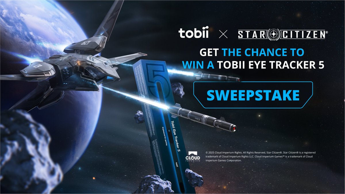 tobiigaming's tweet photo. CitizenCon hype unlocked! 🌌

To mark Star Citizen’s big event, we’re giving away a TET5 to one lucky space explorer. 

Enter the sweepstake before Oct 19!

🔗 https://t.co/kPJpXbC2QY 

#CitizenCon2955 https://t.co/4f0gIu28lM