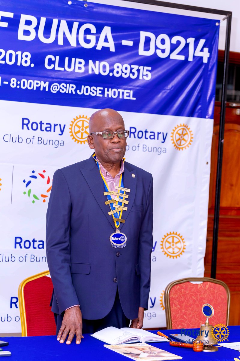 Birthday Celebrations moment to our dear Action President Sam Collins.

#HappyBirthdaytoyou #RotaryBunga